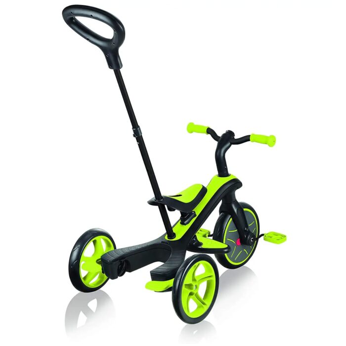 Globber Triciclo Xplorer Trike 4 in 1 Lime Green - immagine 3