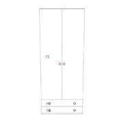 DueG Armadio Personalizzabile A3071
