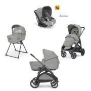 Inglesina Trio Aptica Darwin Recline Satin Grey