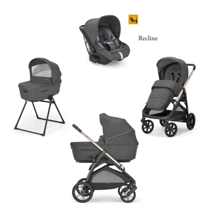 Inglesina Trio Aptica Darwin Recline Velvet Grey - immagine 2