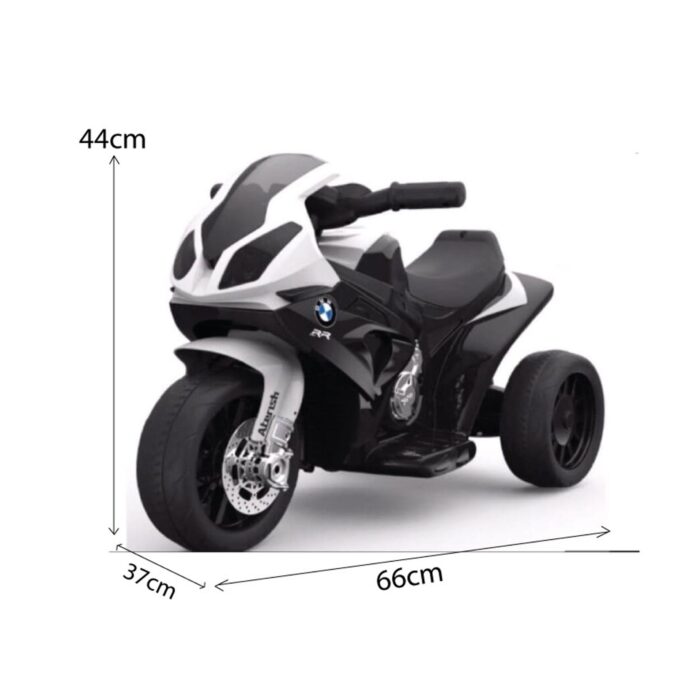 Ciclo Bike Moto BMW 6V Nera - immagine 3