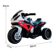 Ciclo Bike Moto BMW 6V Rossa - immagine 4
