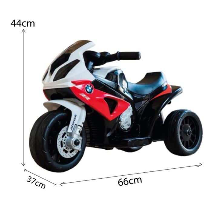 Ciclo Bike Moto BMW 6V Rossa - immagine 4