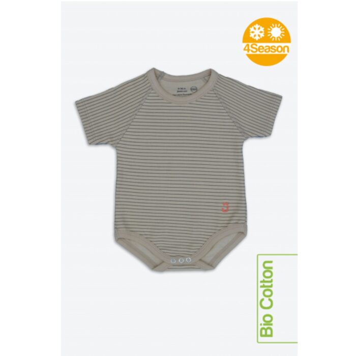 JBimbi Bipack Body Marrone + Righe Marrone - immagine 2