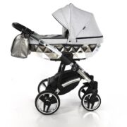 Junama Trio Diamond Shine Navicella Silver e Telaio Cromato