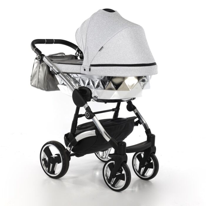 Junama Trio Diamond Shine Navicella Silver e Telaio Cromato - immagine 14