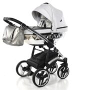 Junama Trio Diamond Shine Navicella Silver e Telaio Cromato - immagine 12