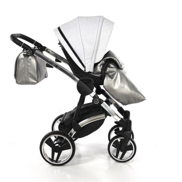 Junama Trio Diamond Shine Navicella Silver e Telaio Cromato - immagine 10