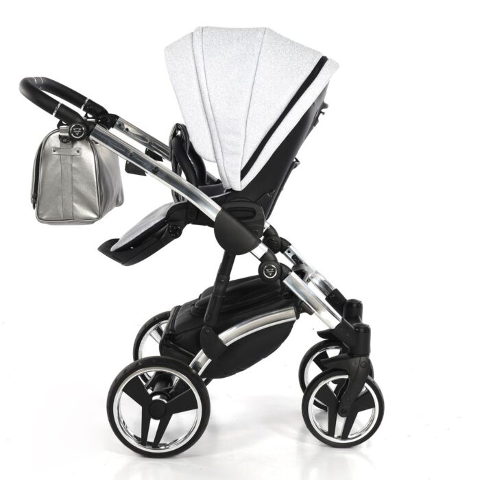 Junama Trio Diamond Shine Navicella Silver e Telaio Cromato - immagine 8
