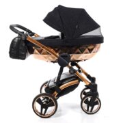Junama Trio Diamond Shine Glitter Navicella e Telaio Oro Rosa - immagine 6