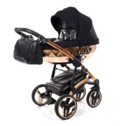 Junama Trio Diamond Shine Glitter Navicella e Telaio Oro Rosa - immagine 5