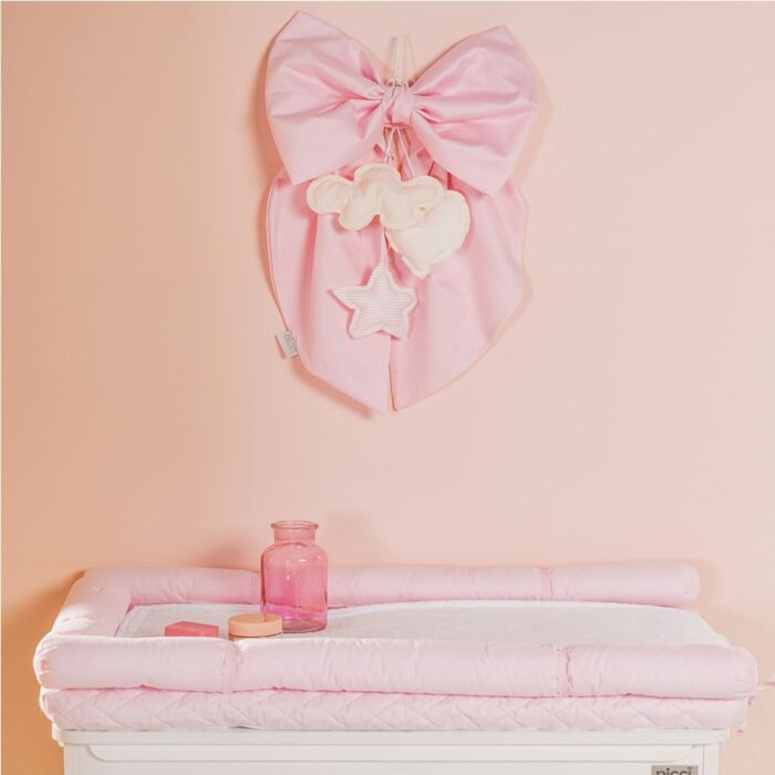 Picci Fiocco Nascita Baby singolo Rosa - immagine 2