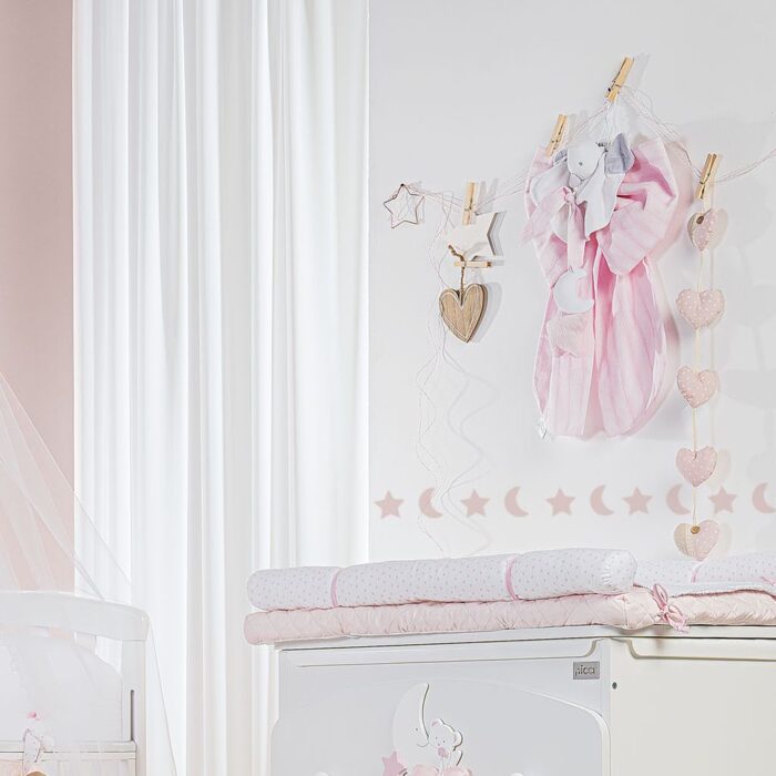 Picci Fiocco nascita con soggetto Lila Rosa - immagine 2
