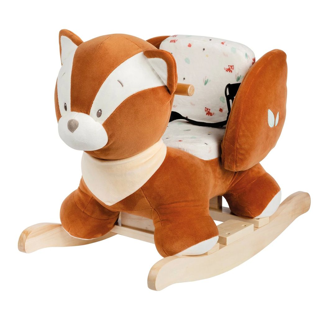Giocattolo-a-dondolo-Panda-rosso-Boris-e-Jungo Nattou Dondolo Boris il Panda - immagine 1