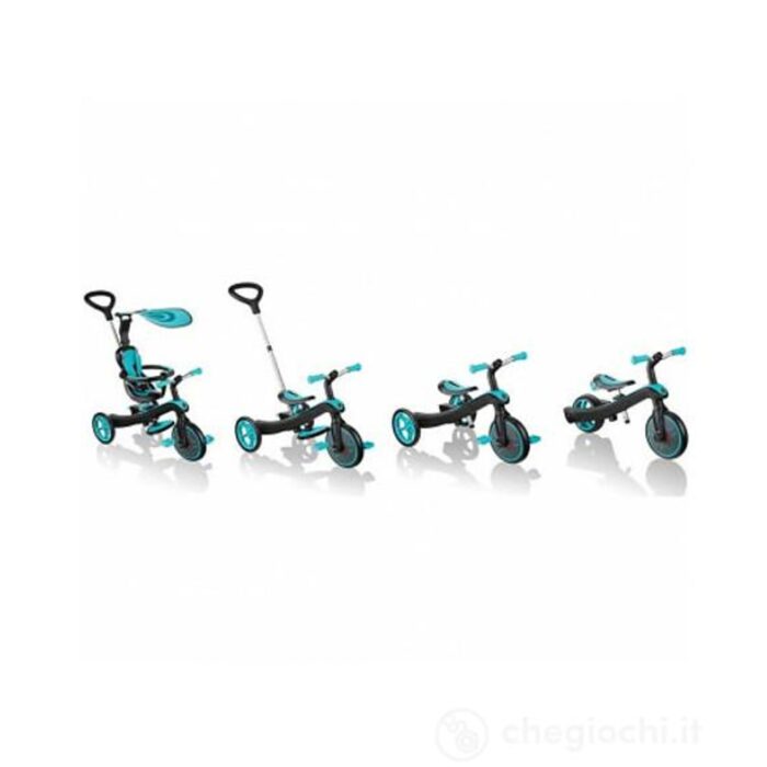 Globber - Xplorer Trike 4 in 1 - Mint - immagine 3