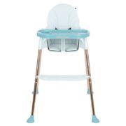 Kikkaboo Seggiolone Highchair 2in1 Sky-High Blue - immagine 4