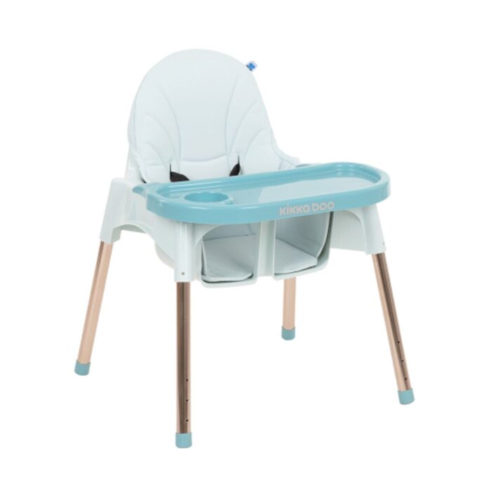 Kikkaboo Seggiolone Highchair 2in1 Sky-High Blue - immagine 7
