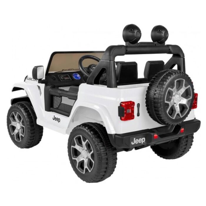 Ciclo Bike Macchina Elettrica Jeep Rubicon 12V Bianco - immagine 6