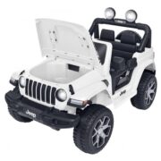 Ciclo Bike Macchina Elettrica Jeep Rubicon 12V Bianco - immagine 4