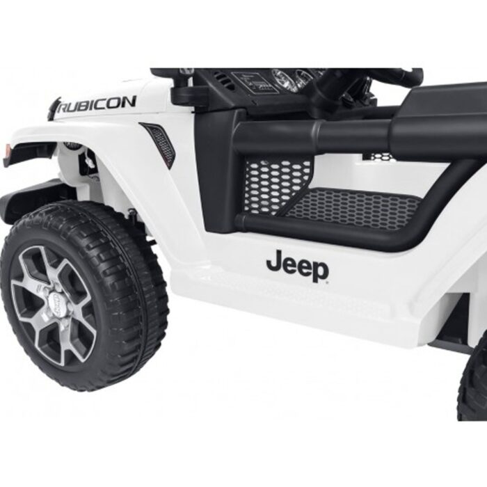 Ciclo Bike Macchina Elettrica Jeep Rubicon 12V Bianco - immagine 5