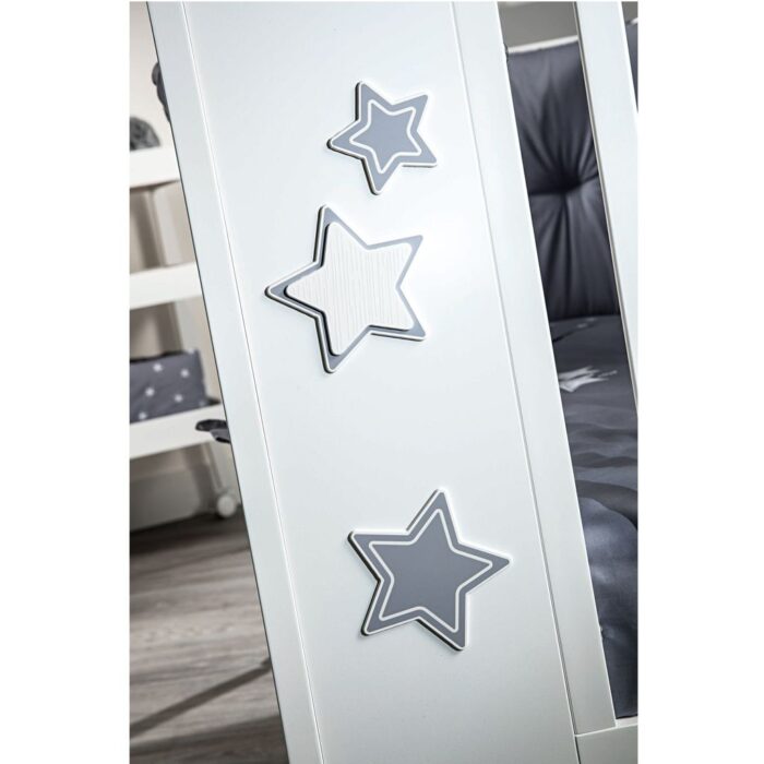 Picci Letto Culla Stella Converse Bianco Sabbia - immagine 3