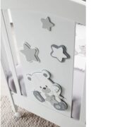 Azzurra Design Lettino Dido Bianco Grigio - immagine 2