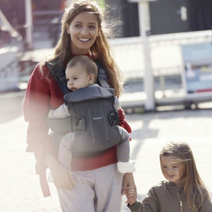 BABYBJÖRN Marsupio one Grigio Scuro - immagine 4