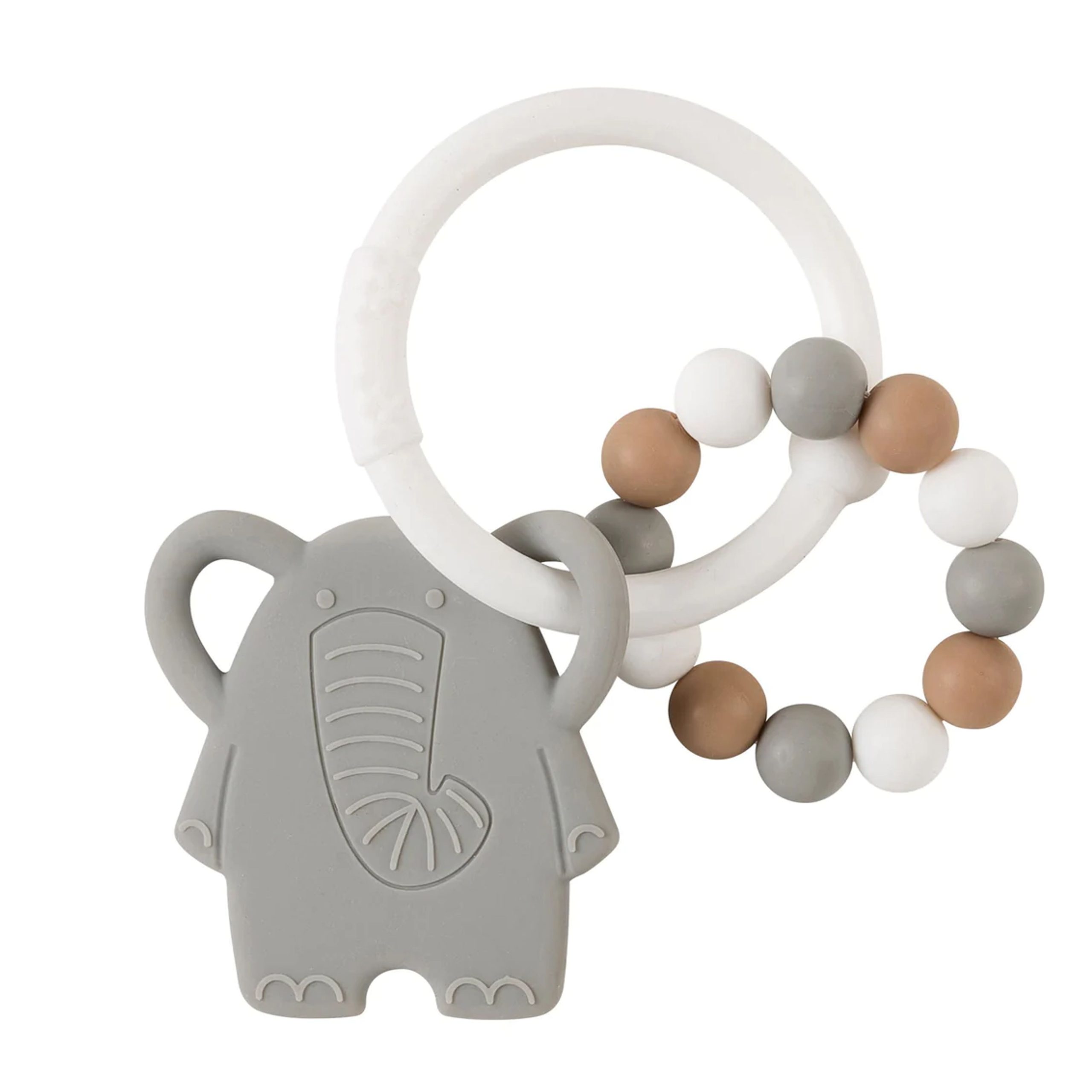 Massaggiagengive-in-Silicone-grigio-scaled Nattou Sonaglio Dentizione in Silicone Grigio - immagine 1