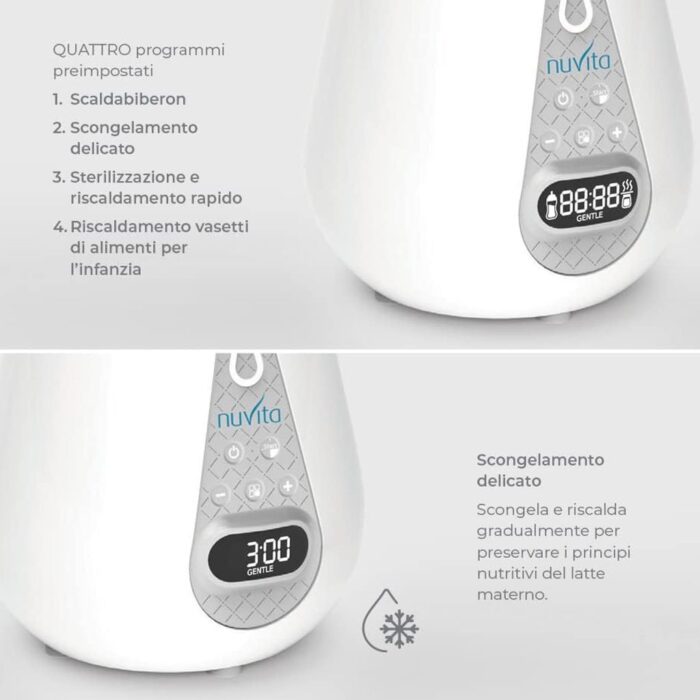 Nuvita Sterilizzatore Scaldabiberon Digitale Ultraveloce - immagine 7
