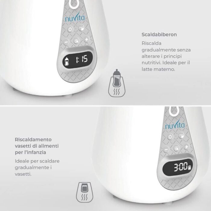 Nuvita Sterilizzatore Scaldabiberon Digitale Ultraveloce - immagine 5