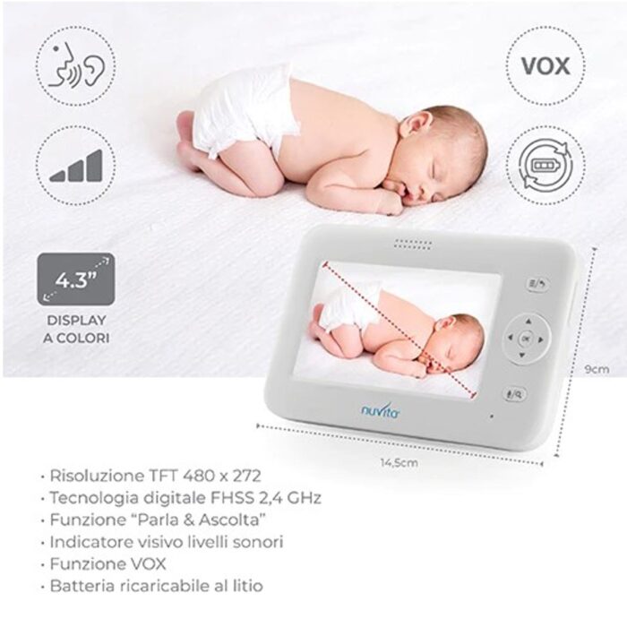 Nuvita Baby Monitor con Video Digitale - immagine 5