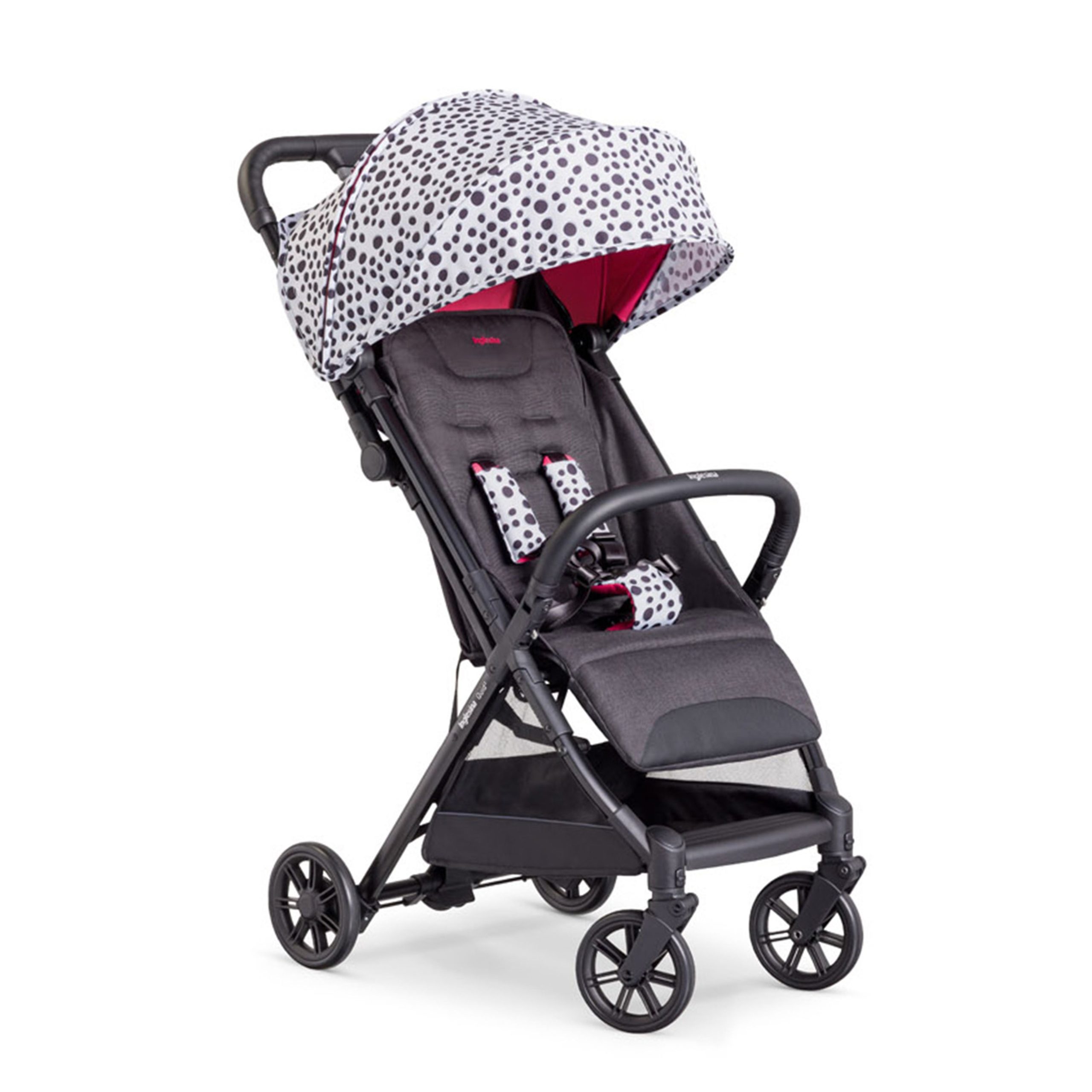 Passeggino-Quid²-colore-Polka-Dots-White-scaled Inglesina Passeggino Quid² Polka Dots White - immagine 1