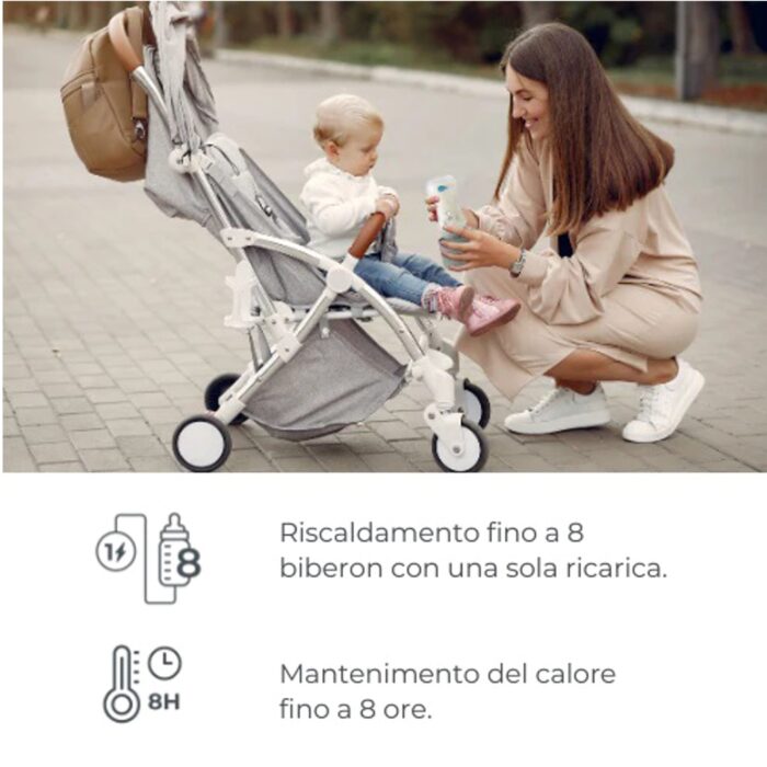 Nuvita Scaldabiberon Portatile Universale Warm'n'Go - immagine 6