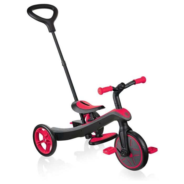 Globber Triciclo Xplorer Trike 4 in 1 Red - immagine 4