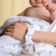 Picci Telo bagno Mamma bebè Lila Tortora - immagine 5