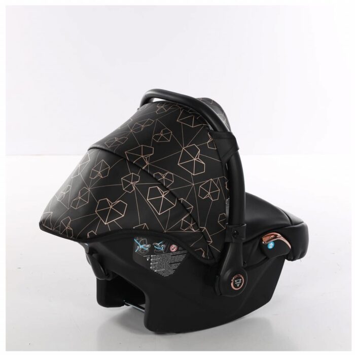 Junama Trio Diamond Heart Collection Ecopelle Rosegold - immagine 12