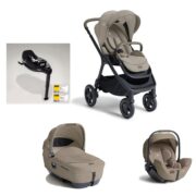 Joie Signature Trio Finiti™ Con Calmi R129 e i-Level Pro Sandstone