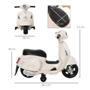 Ciclo Bike Vespa GTS 6V Bianca - immagine 2