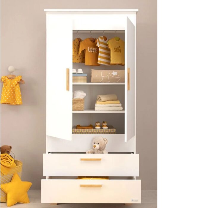 Azzurra Design Armadio Mia Bianco Naturale - immagine 2