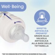 Chicco Biberon Benessere 150 ml Verde - immagine 2
