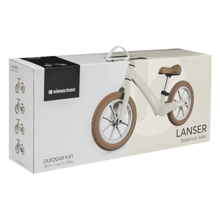 Kikkaboo Bicicletta Senza Pedali Lanser Beige - immagine 6