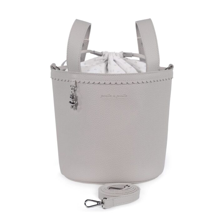 Pasito a Pasito Borsa Bucket Icon Smoke - immagine 2