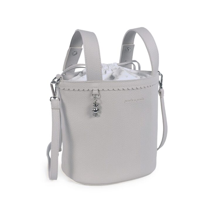 Pasito a Pasito Borsa Bucket Icon Smoke - immagine 3