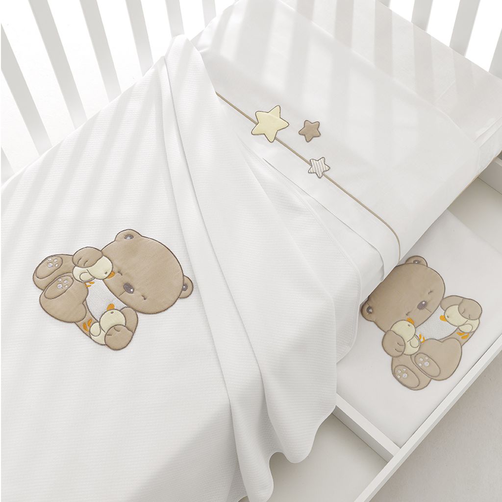 completo-lenzuolino-dado Erbesi Coperta Piquet Dado - immagine 1