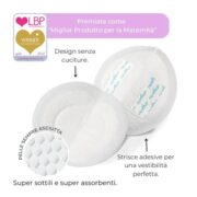 Nuvita Coppette Assorbilatte Monouso Per Giorno E Notte - immagine 4