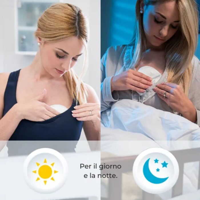 Nuvita Coppette Assorbilatte Monouso Per Giorno E Notte - immagine 6