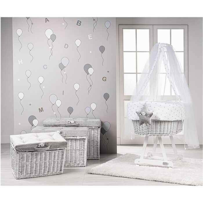 Picci  Culla ovale Miss Valdo Grigio - immagine 2