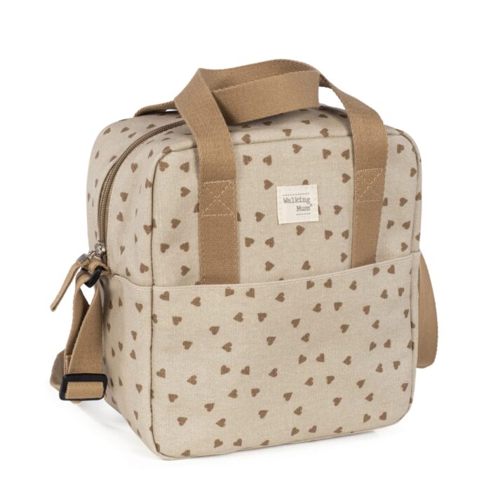 Pasito a Pasito Borsa Termica Biberon Cuori Poppy Cannella - immagine 5