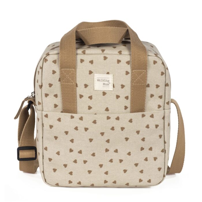 Pasito a Pasito Borsa Termica Biberon Cuori Poppy Cannella - immagine 4