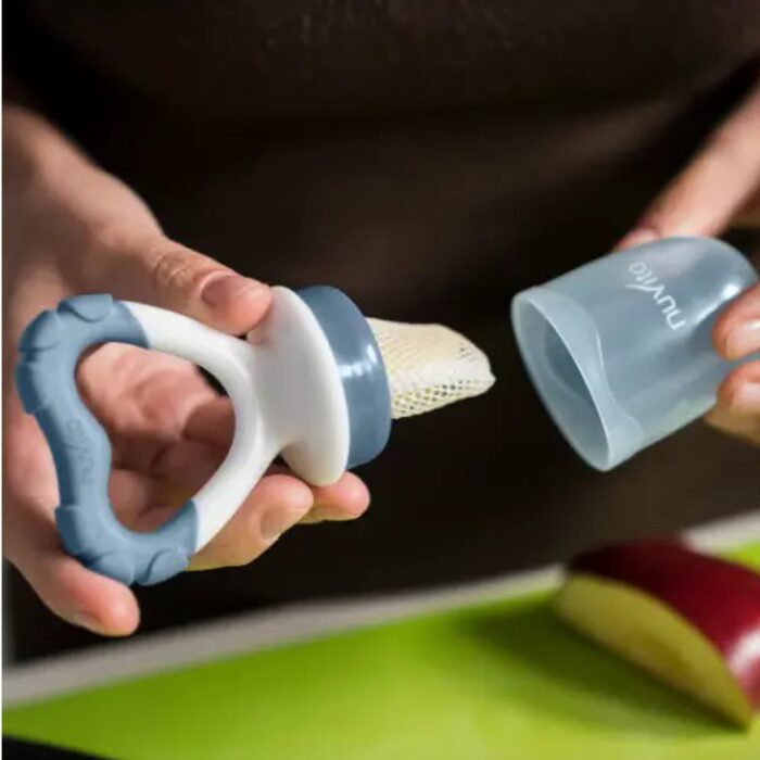 Nuvita Flavorillo Mangia Frutta E Massaggiagengive 2 In 1 Blue - immagine 5